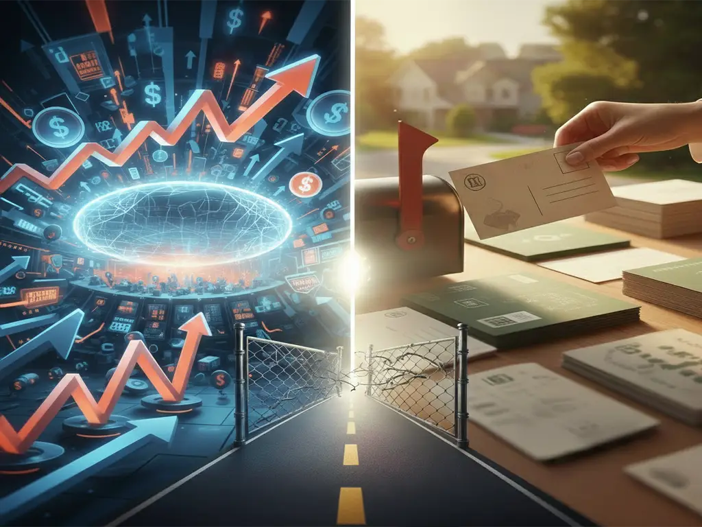 Direct Mail vs Digital Marketing Lower Your CAC by Escaping Auctions